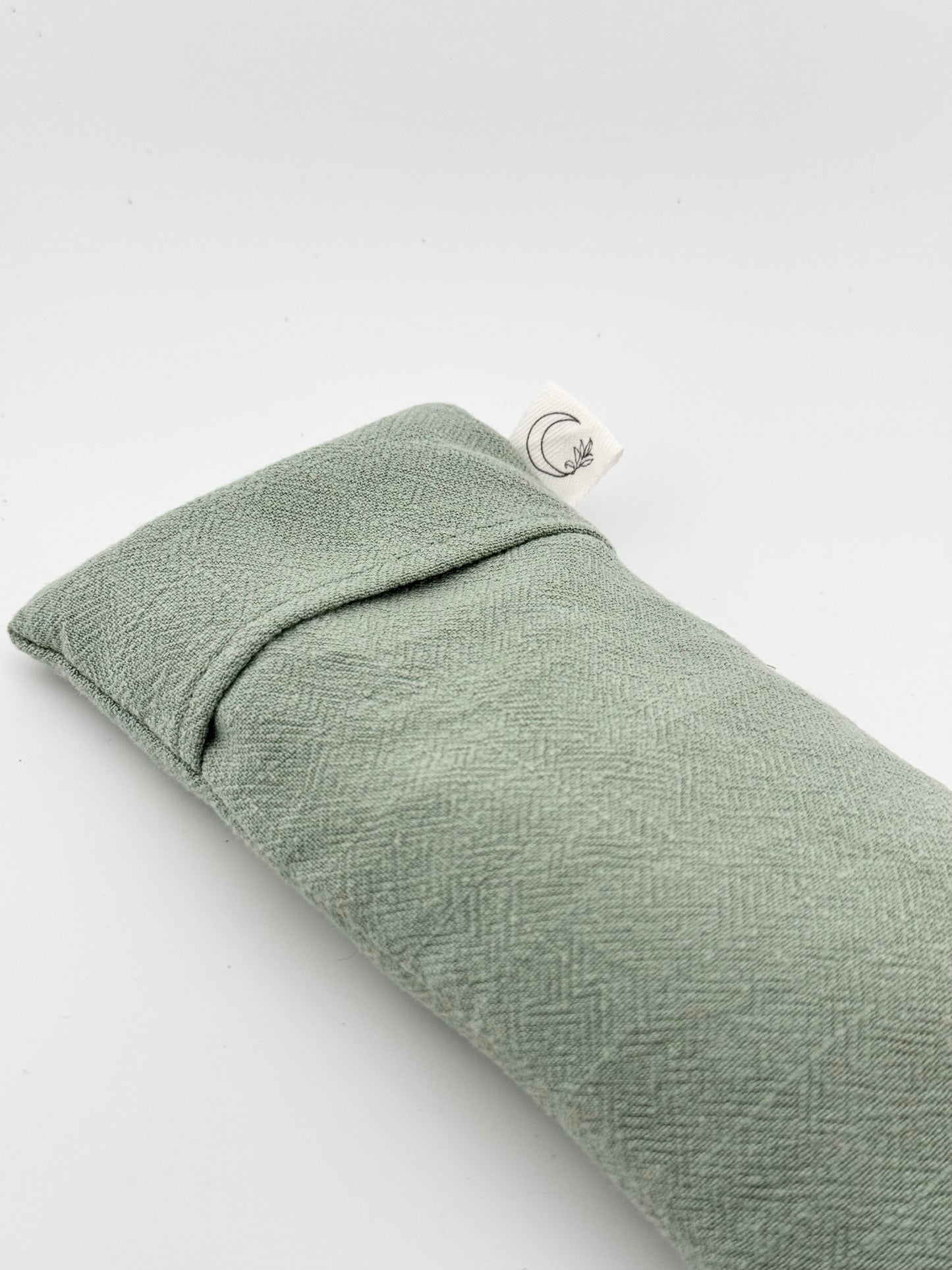 כרית עיניים למדיטציה עם קריסטלים